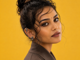 Oxidised Silver-Tone Floral Ear Chain Earrings with Ghungroo Detailing