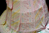 Blush Pink Chikankari Lehenga Choli with Cutdana, Pearl & Bead Work and Dupatta