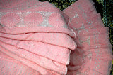 Handcrafted Lucknowi Chikankari Heavy Cutdana & Gota Work Blush Pink Georgette Semi-Stitched Lehenga Choli with Dupatta