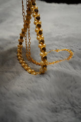 Gold-Tone Pearl & Crystal Waist / Belly Chain | Elegant Kamarbandh