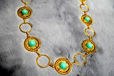 Turquoise Stone Waist / Belly Chain | Statement Kamarbandh