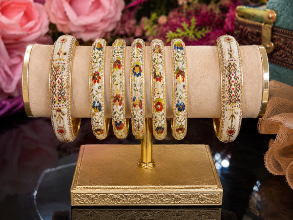 Rajasthani Designer Waterproof Bangles Set