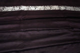 Royal Brown Banarasi Pure Mulberry Silk Silver Zari Saree