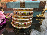Rajasthani Designer Waterproof Bangles Set