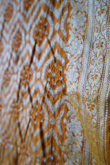 Bandhej Chinon Silk Suit Set – Unstitched set