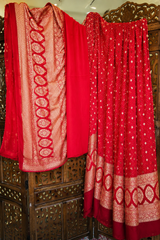 Rai Bandhej Pure Georgette Suit Piece – Jamnagar