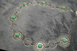 Turquoise Stone Waist / Belly Chain | Statement Kamarbandh