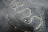 Silver-Tone Crystal Waist / Belly Chain | Draped Kamarbandh