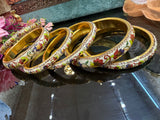 Rajasthani Designer Waterproof Bangles Set