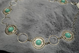 Turquoise Stone Waist / Belly Chain | Statement Kamarbandh