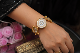 Kashmiri Style Watch with Danglers