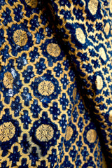 Blue Bandhej Pure Georgette Saree – Jamnagar