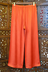 Premium Orange Chikankari Ghas Patti & Mukaish Georgette Suit Set with Slip & Dupatta | Festive Wear