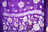 Italian Crepe Bandhej Suit with Kadhai Work