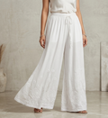 Chikankari Frilled Plazo Bottom – Rayon